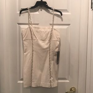 Off-White Bebe Crystal Dress NWT Size 10